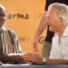 Yunupingu with Bob Hawke at 2014’s Garma festival