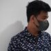 Rahim (a pseudonym) wearing a mask