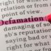 definition of defamation