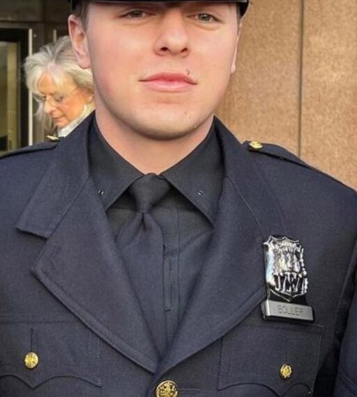 The officer was identified as Brett Boller.
