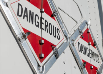 Dangerous hazard sign