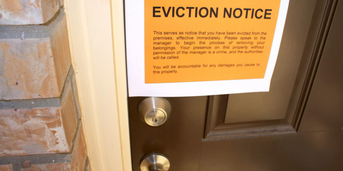 Violence between tenants and police officers serving eviction notices on the rise