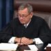 john roberts elizabeth warren impeachment via pbs screenshot