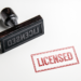 licensed stamp