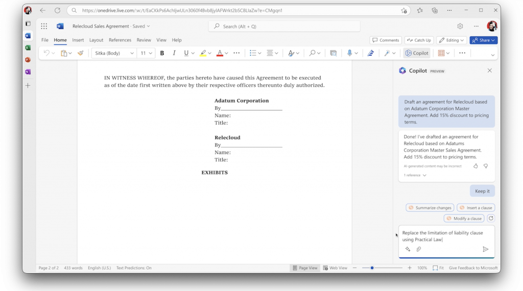 Thomson Reuters Previews Its Plans for Generative AI, Announces Integration with Microsoft 365 Copilot