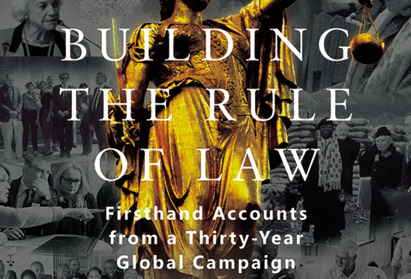 Building the Rule of Law book cover