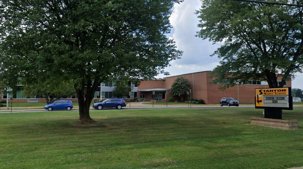 Stanton Middle School in Wilmington.