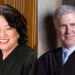 Sotomayor and Gorsuch headshots