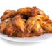 Plate of chicken wings