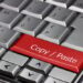 copy paste words on keyboard
