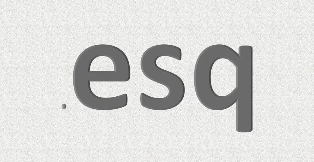 There's A New Top-Level Domain for Lawyers: '.esq'