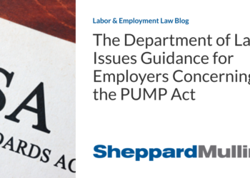 The Department of Labor Issues Guidance for Employers Concerning the PUMP Act