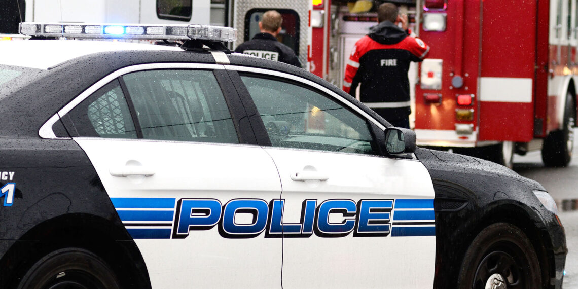 Texas police officers rescue woman hanging upside down from second-story window