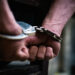 man being arrested