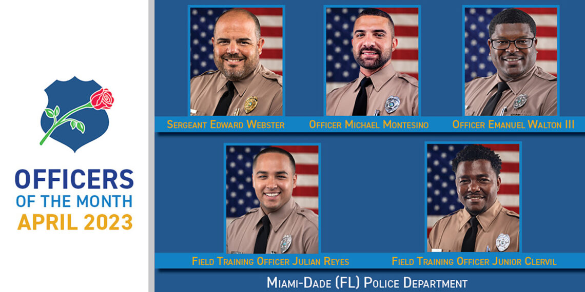 National Law Enforcement Officers Memorial Fund Announces April 2023 Officers of the Month