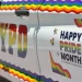 Pride artist allegedly snuck in anti-cop acronym into car logo – Law Officer