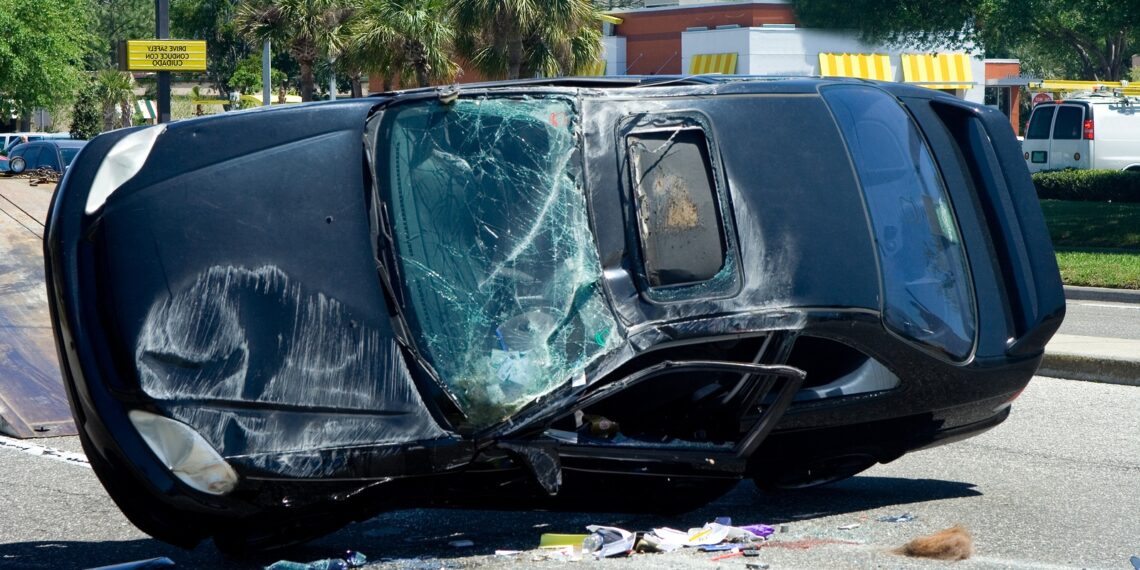 Serious Single-Vehicle Crash in Vegas