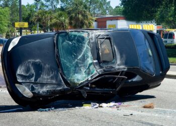 Serious Single-Vehicle Crash in Vegas