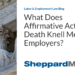 What Does Affirmative Action’s Death Knell Mean for Employers?