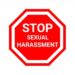 Stop sexual harassment illustration