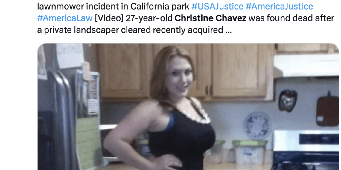 Landscaper fatally runs over mother sleeping in California park with lawnmower – Law Officer