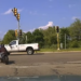 Mass. trooper pushed into traffic by teen on motorcycle