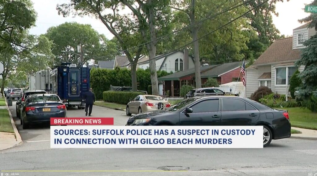 Multiple sources confirm to News 12 Long Island that Suffolk County police have a suspect in custody in connection with the Gilgo Beach murders.