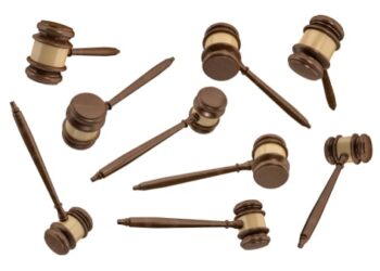 shutterstock_group of gavels