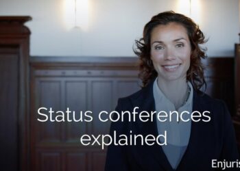 Definition of a status conference
