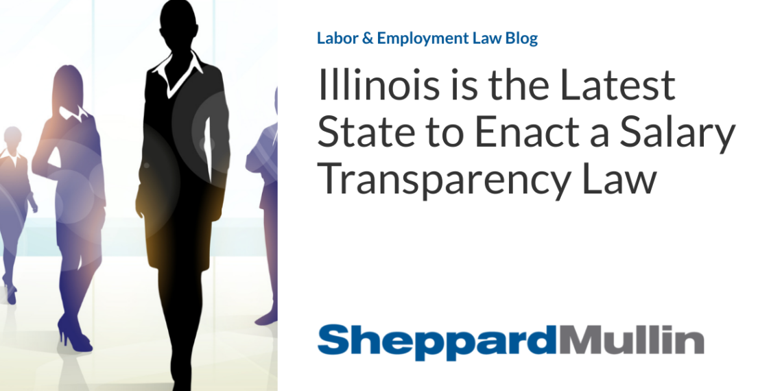 Illinois is the Latest State to Enact a Salary Transparency Law