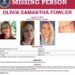 missing persons poster