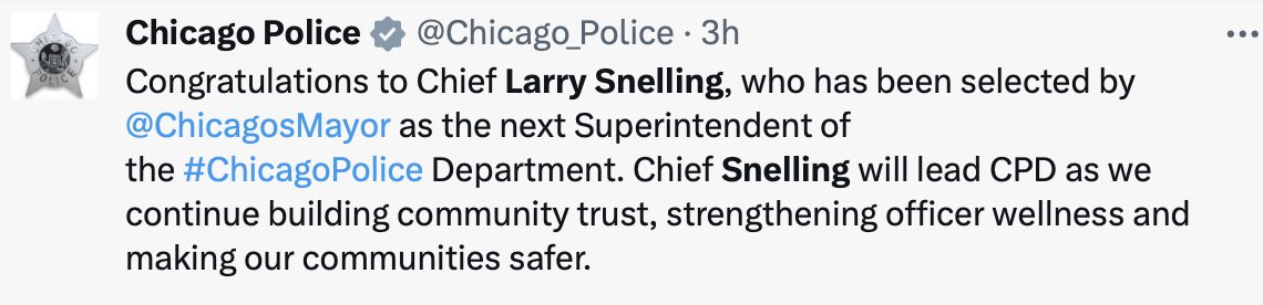 Chicago mayor names new police superintendent – Law Officer