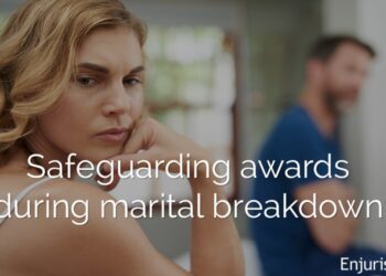 Personal injury settlements and divorce