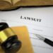 gavel and lawsuit words