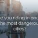 5 most dangerous cities for cyclists