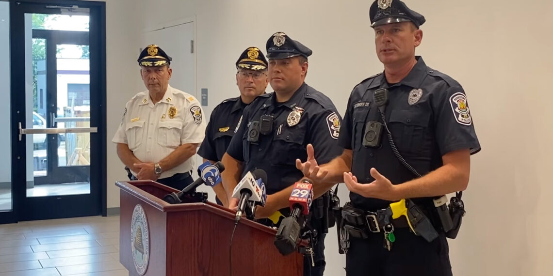 Heroic Pennsylvania officer saves father and daughter from drowning in sinking truck
