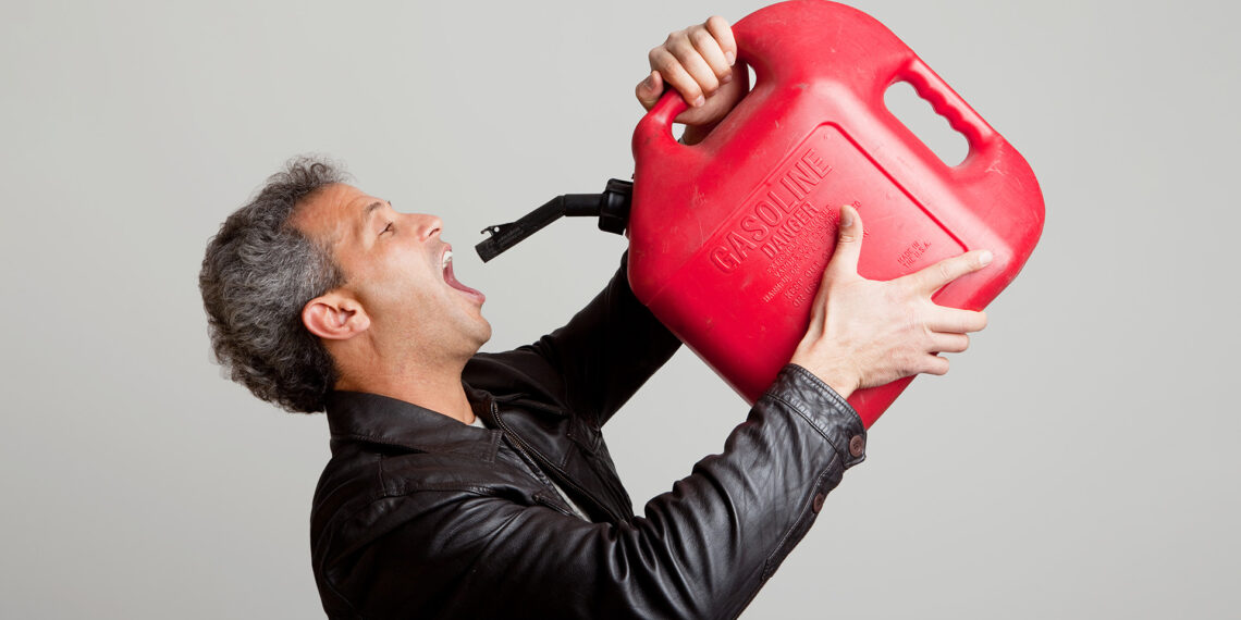 Seattle police find burglary suspect guzzling gasoline in victim’s garage
