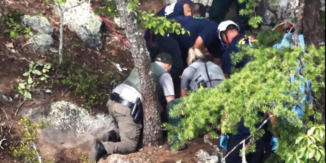 Team effort, police drone save missing hiker