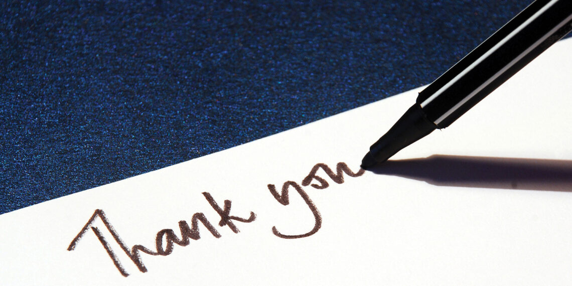 Leaders take note: A handwritten note goes a long way