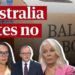 Australia votes no in referendum and rejects Indigenous voice to parliament - video