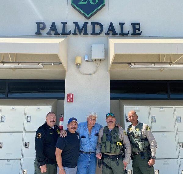 Jay Leno makes donation to family of fallen LASD deputy