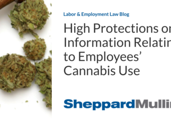 High Protections on Information Relating to Employees’ Cannabis Use