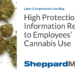 High Protections on Information Relating to Employees’ Cannabis Use