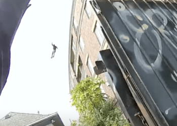 LAPD shoot suspect after he jumped off the roof of a building – Law Officer
