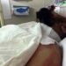 The clerk will need several surgeries as a result of his burns he suffered at the hands of Burton's attack.