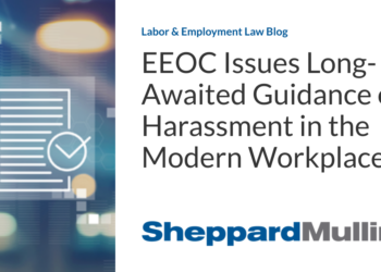 EEOC Issues Long-Awaited Guidance on Harassment in the Modern Workplace