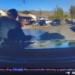 LAPD cruiser that was pursuing stolen pickup hits an officer on foot