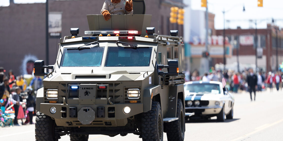 The use of military assets by U.S. police