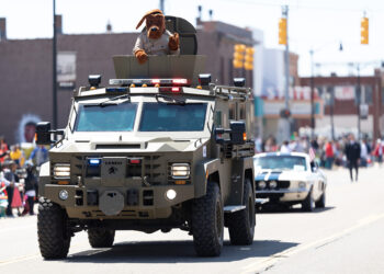 The use of military assets by U.S. police
