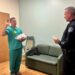 New Calif. officer sworn into PD in wife’s hospital room, with newborn son in hand